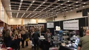 umae, makeup trade show, wig making corner