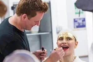 makeup artist, theatre makeup