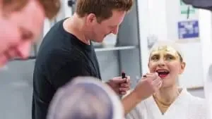 makeup artist. theatre makeup