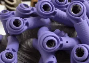 setting hair, hot sticks, babyliss, vintage hair set