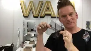 wig making, wig tip, wig seam