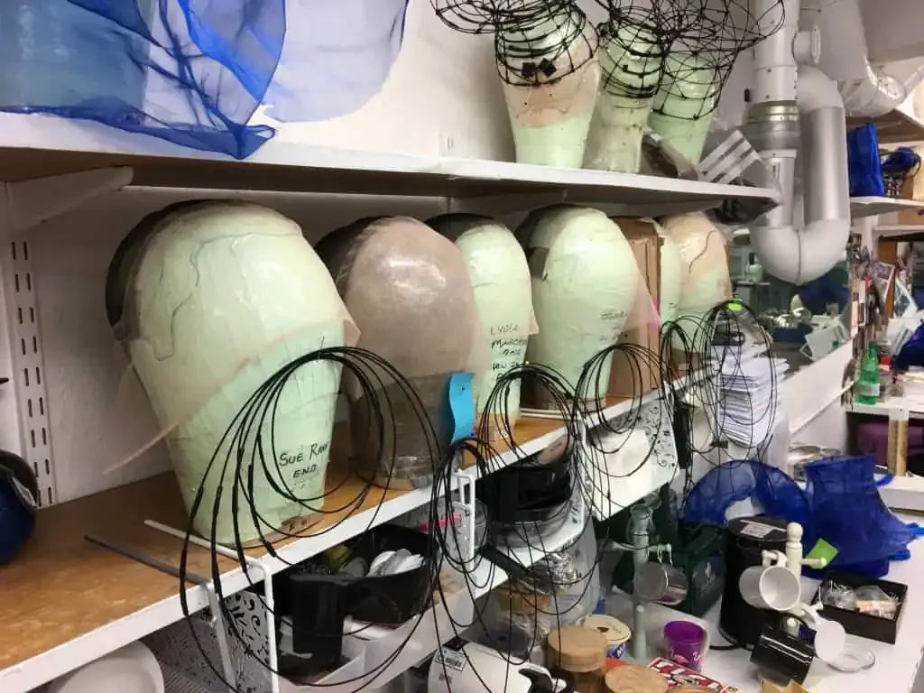 wig blocks, wig cages, wig making, wig foundations