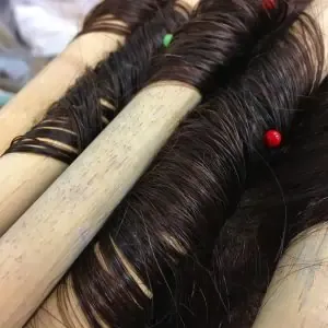 pinning the rods, hair setting, wig setting, styling your wig