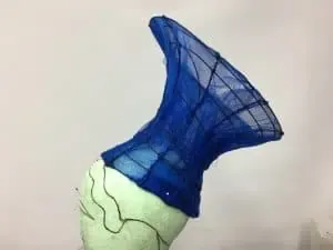 wig cage, wig, wig covering, wig maker, wig making, wire wig cage