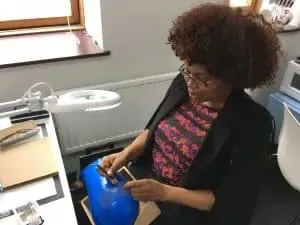 knotting human hair, venetilatingclass