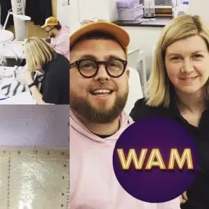 wam studio, facial hair, wig making