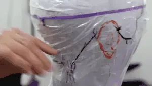 05 Drawing on the Hairline and Final Measurements-low