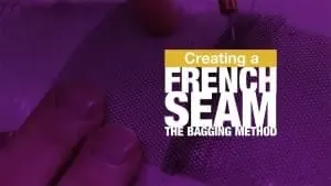 Creating a French seam