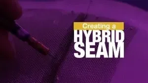 Creating a hybrid seam