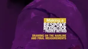 Drawing on the Hairline and Final Measurements